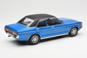 Ford Granada Mk1 Kovinska Modra Mat Črna MCG 1:18 MCG18394 Kovina – slika 2 od 6