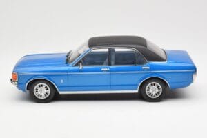 Ford Granada Mk1 Kovinska Modra Mat Črna MCG 1:18 MCG18394 Kovina – slika 3 od 6