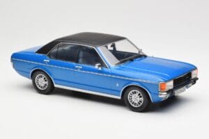 Ford Granada Mk1 Kovinska Modra Mat Črna MCG 1:18 MCG18394 Kovina – slika 4 od 6