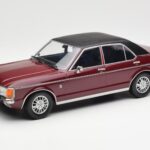Ford Granada Mk1 Kovinska Temno Rdeča Mat Črna MCG 1:18