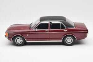 Ford Granada Mk1 Kovinska Temno Rdeča Mat Črna MCG 1:18 MCG18393 Kovina – slika 3 od 6