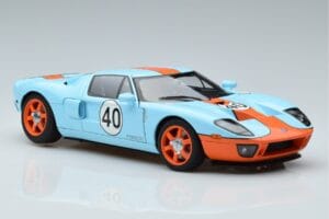 Ford GT Gulf Livery AUTOart 1:18 80513 Kovina – slika 5 od 8