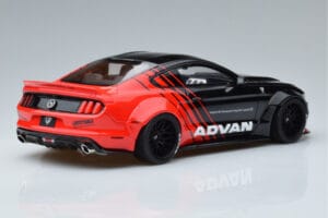 Ford Mustang S550 LB Works Liberty Walk Advan GT Spirit 1:18 KJ035 Smola – slika 2 od 6