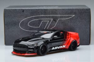 Ford Mustang S550 LB Works Liberty Walk Advan GT Spirit 1:18 KJ035 Smola – slika 6 od 6