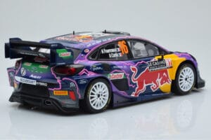 Ford Puma Rally1 WRC #16 A. Fourmaux / A. Coria Rally Monte Carlo 2022 IXO 1:18 18RMC111 Kovina – slika 2 od 6