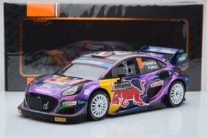 Ford Puma Rally1 WRC #16 A. Fourmaux / A. Coria Rally Monte Carlo 2022 IXO 1:18 18RMC111 Kovina – slika 6 od 6