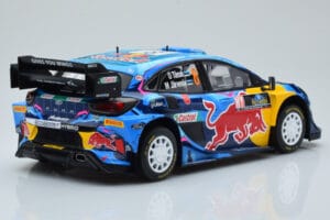 Ford Puma Rally1 WRC #8 O. Tanak / M. Jarveoja Winner Rally Sweden 2023 IXO 1:18 18RMC154A Kovina – slika 2 od 6