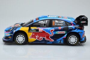 Ford Puma Rally1 WRC #8 O. Tanak / M. Jarveoja Winner Rally Sweden 2023 IXO 1:18 18RMC154A Kovina – slika 3 od 6