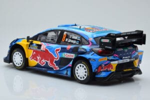 Ford Puma Rally1 WRC #8 O. Tanak / M. Jarveoja Winner Rally Sweden 2023 IXO 1:18 18RMC154A Kovina – slika 5 od 6