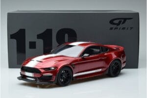Ford Mustang S550 Shelby Super Snake Rdeč GT Spirit 1:18 GT397 Smola – slika 6 od 6