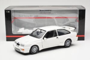 Ford Sierra RS RHD Bela Minichamps 1:18 150084070 Kovina – slika 8 od 8