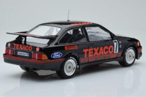 Ford Sierra RS500 Cosworth Texaco #7 K. Ludwig / K. Niedzwiedz / T. Boutsen 24 Hours of Spa 1987 IXO 1:18 18RMC051B Kovina – slika 2 od 6