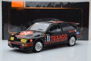 Ford Sierra RS500 Cosworth Texaco #7 K. Ludwig / K. Niedzwiedz / T. Boutsen 24 Hours of Spa 1987 IXO 1:18 18RMC051B Kovina – slika 6 od 6