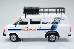 Ford Transit Mk2 Van Team David Jones Rally Assistance IXO 1:18 18RMC033XE Kovina – slika 3 od 6
