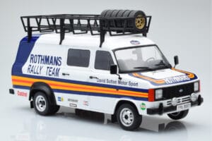 Ford Transit Mk2 Van Team Rothmans Rally Assistance IXO 1:18 18RMC057XE Kovina – slika 4 od 6