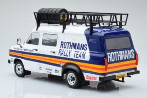 Ford Transit Mk2 Van Team Rothmans Rally Assistance IXO 1:18 18RMC057XE Kovina – slika 5 od 6