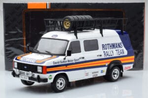 Ford Transit Mk2 Van Team Rothmans Rally Assistance IXO 1:18 18RMC057XE Kovina – slika 6 od 6