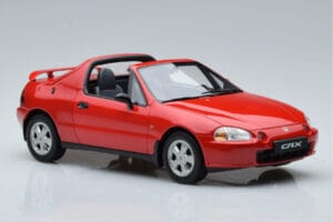 Honda CRX Del Sol VTi Spider Rdeč Otto 1:18 OT415 Smola – slika 4 od 6