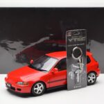 Honda Civic EG6 VTEC Rdeča LCD 1:18 - image 11 of 11