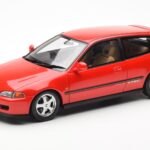 Honda Civic EG6 VTEC Rdeča LCD 1:18