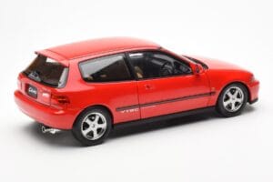 Honda Civic EG6 VTEC Rdeča LCD 1:18 LCD18018-RE Kovina – slika 4 od 11