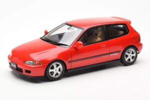 Honda Civic EG6 VTEC Rdeča LCD 1:18