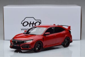 Honda Civic Type R GT FK8 Euro Spec Rdeč Otto 1:18 OT890 Smola – slika 6 od 6
