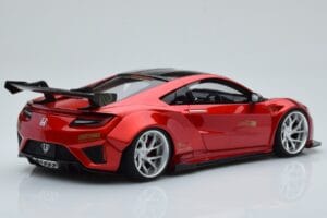 Honda NSX NC1 Liberty Walk Candy Rdeč GT Spirit 1:18 GT245 Kovina – slika 2 od 6