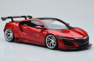 Honda NSX NC1 Liberty Walk Candy Rdeč GT Spirit 1:18 GT245 Kovina – slika 4 od 6