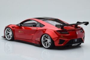 Honda NSX NC1 Liberty Walk Candy Rdeč GT Spirit 1:18 GT245 Kovina – slika 5 od 6
