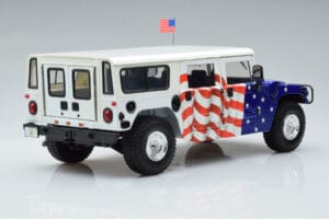 Hummer H1 General Gore-Lieberman USA 2000 Exoto 1:18 EX01807 Kovina – slika 3 od 7