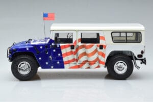 Hummer H1 General Gore-Lieberman USA 2000 Exoto 1:18 EX01807 Kovina – slika 4 od 7