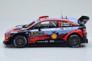 Hyundai i20 Coupe WRC #11 T. Neuville / N. Gilsoul Rally Monte Carlo 2020 IXO 1:18 18RMC067A Kovina – slika 3 od 6