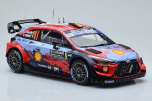 Hyundai i20 Coupe WRC #11 T. Neuville / N. Gilsoul Rally Monte Carlo 2020 IXO 1:18 18RMC067A Kovina – slika 4 od 6