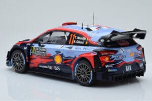 Hyundai i20 Coupe WRC #11 T. Neuville / N. Gilsoul Rally Monte Carlo 2020 IXO 1:18 18RMC067A Kovina – slika 5 od 6
