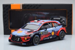 Hyundai i20 Coupe WRC #8 O. Tanak / M. Jarveoja Rally Monte Carlo 2020 IXO 1:18 18RMC067C Kovina – slika 6 od 6
