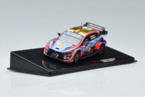 Hyundai i20 N Rally1 #11 T. Neuville / M. Wydaeghe Rally Finland 2022 IXO 1:43 RAM866 Kovina – slika 2 od 4