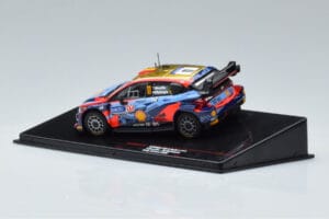 Hyundai i20 N Rally1 #11 T. Neuville / M. Wydaeghe Rally Finland 2022 IXO 1:43 RAM866 Kovina – slika 3 od 4