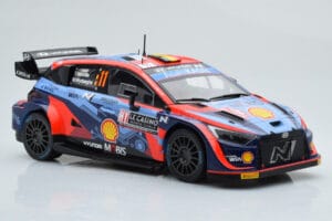 Hyundai i20 N Rally1 #11 T. Neuville / M. Wydaeghe Rally Monte Carlo 2022 IXO 1:18 18RMC112 Kovina – slika 4 od 6