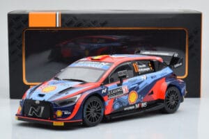 Hyundai i20 N Rally1 #11 T. Neuville / M. Wydaeghe Rally Monte Carlo 2022 IXO 1:18 18RMC112 Kovina – slika 6 od 6