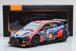 Hyundai i20 N Rally1 #8 O. Tanak / M. Jarveoja Rally Monte Carlo 2022 IXO 1:18 18RMC113 Kovina – slika 6 od 6