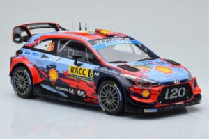Hyundai i20 Coupe WRC #6 D. Sordo / C. del Barrio Rally Catalunya 2019 IXO 1:18 18RMC052C Kovina – slika 4 od 6