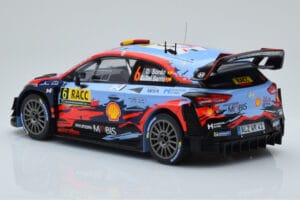 Hyundai i20 Coupe WRC #6 D. Sordo / C. del Barrio Rally Catalunya 2019 IXO 1:18 18RMC052C Kovina – slika 5 od 6