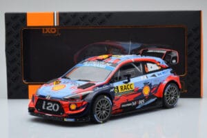 Hyundai i20 Coupe WRC #6 D. Sordo / C. del Barrio Rally Catalunya 2019 IXO 1:18 18RMC052C Kovina – slika 6 od 6