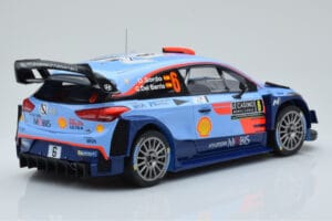 Hyundai i20 Coupe WRC #6 D. Sordo / C. del Barrio Rally Monte Carlo 2018 IXO 1:18 18RMC030C Kovina – slika 2 od 6