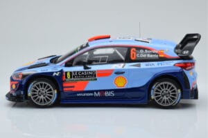 Hyundai i20 Coupe WRC #6 D. Sordo / C. del Barrio Rally Monte Carlo 2018 IXO 1:18 18RMC030C Kovina – slika 3 od 6