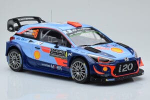 Hyundai i20 Coupe WRC #6 D. Sordo / C. del Barrio Rally Monte Carlo 2018 IXO 1:18 18RMC030C Kovina – slika 4 od 6