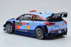 Hyundai i20 Coupe WRC #6 D. Sordo / C. del Barrio Rally Monte Carlo 2018 IXO 1:18 18RMC030C Kovina – slika 5 od 6