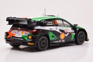 Hyundai i20 N Rally1 #11 T. Neuville / M. Wydaeghe Rally Croatia 2023 IXO 1:18 18RMC160A Kovina – slika 2 od 6