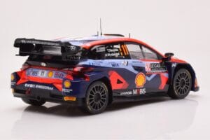 Hyundai i20 N Rally1 #11 T. Neuville / M. Wydaeghe Rally Monte Carlo 2023 IXO 1:18 18RMC153A Kovina – slika 2 od 6